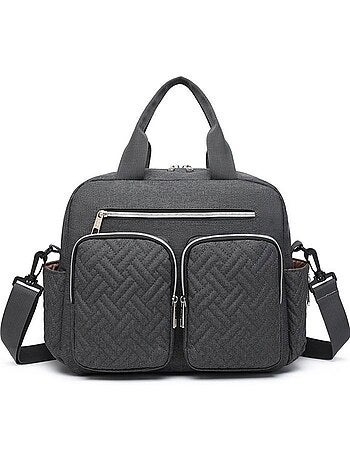 Sac à langer bébé - grande capacité avec poches isothermes - kono