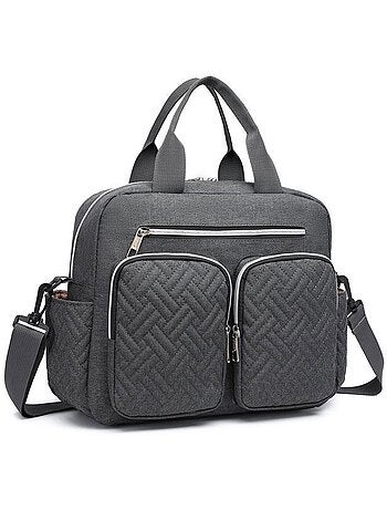 Sac à langer bébé - grande capacité avec poches isothermes - kono