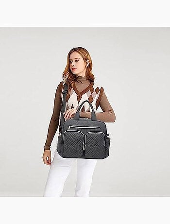 Sac à langer bébé - grande capacité avec poches isothermes - kono