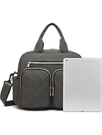 Sac à langer bébé - grande capacité avec poches isothermes - kono