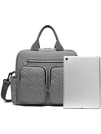 Sac à langer bébé - grande capacité avec poches isothermes - kono