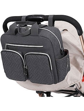 Sac à langer bébé - grande capacité avec poches isothermes - kono