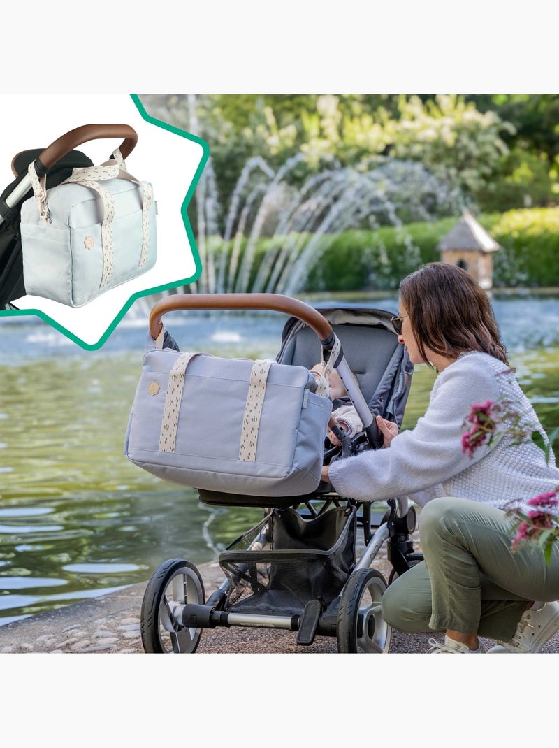 Sac à langer Bowling 'Badabulle' Gris - Kiabi