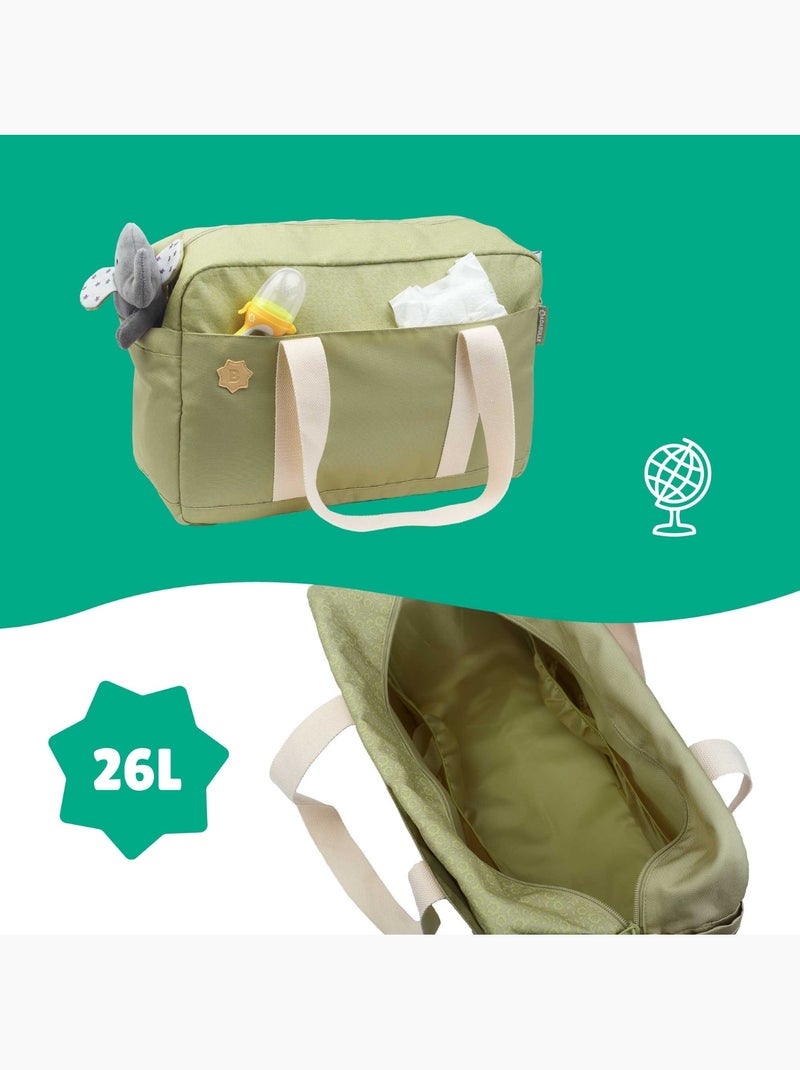 Sac à langer Bowling 'Badabulle' Vert clair - Kiabi