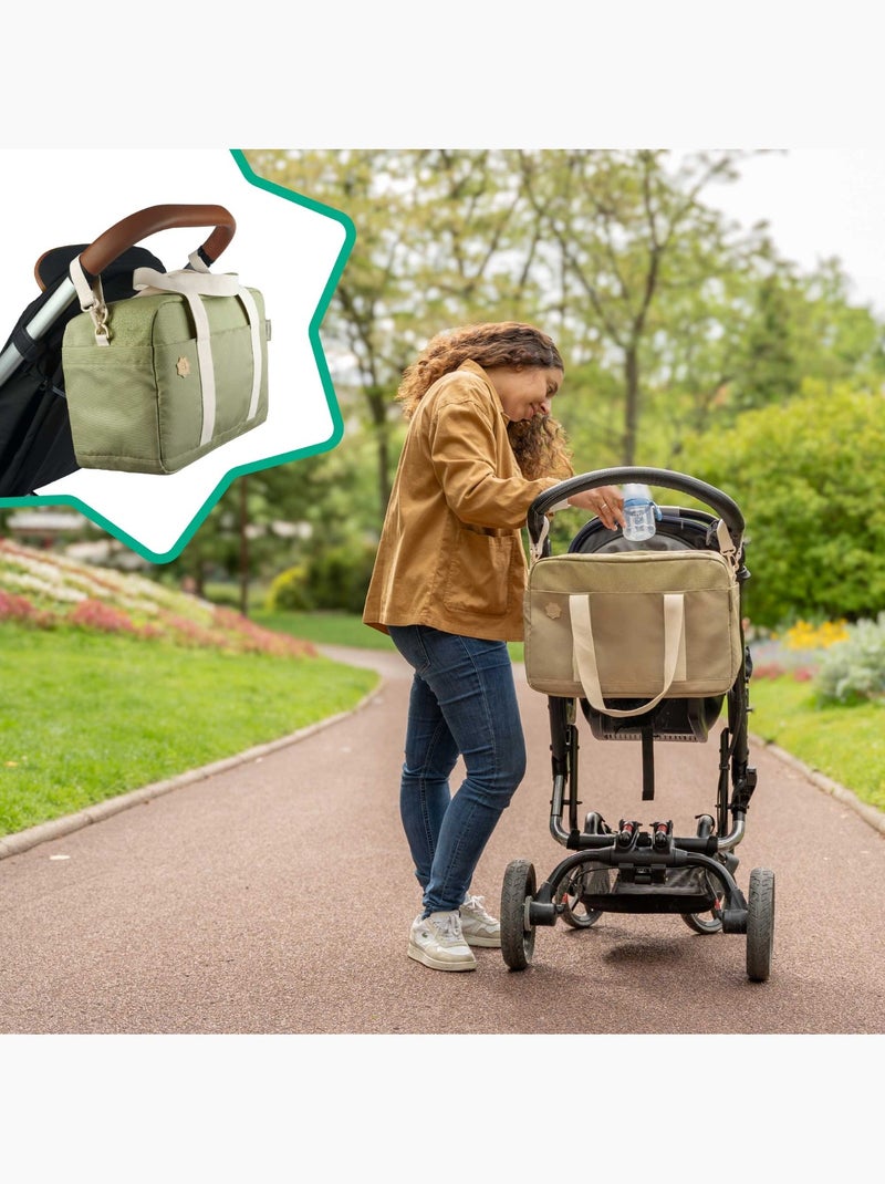 Sac à langer Bowling 'Badabulle' Vert clair - Kiabi