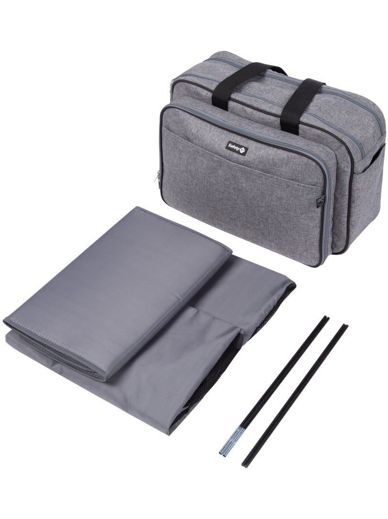 Sac à langer convertible en couffin Nap To Go Noir - Kiabi