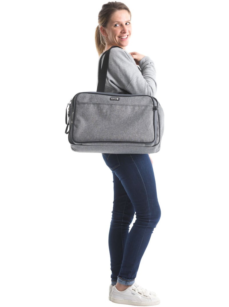 Sac à langer convertible en couffin Nap To Go Noir - Kiabi