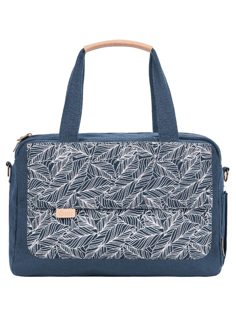 Sac à langer Day to Day pratique, 6 accessoires inclus, Palm 'Babymoov' Bleu foncé - Kiabi