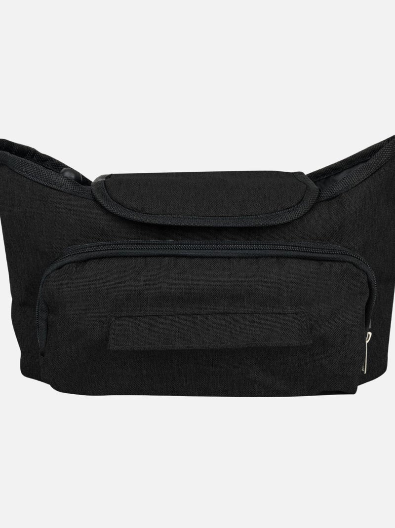 Sac à langer, de rangement pour poussette - Monsieur Bébé Noir - Kiabi