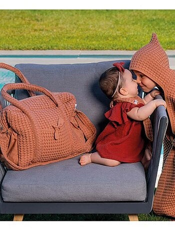 Sac à langer en coton gaufré BB&CO
