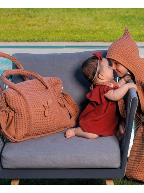 Sac à langer en coton gaufré BB&CO - Kiabi