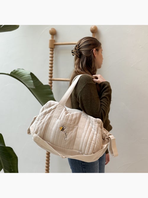Sac à langer en gaze de coton Eden - Kiabi
