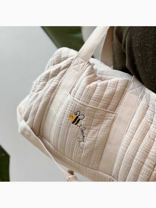 Sac à langer en gaze de coton Eden - Kiabi