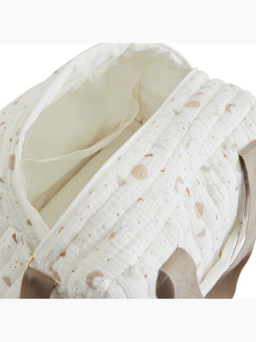 Sac à langer en gaze de coton eliah - Kiabi Sac à langer en gaze de coton eliah - Kiabi