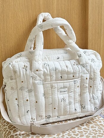 Sac à langer en gaze de coton et tapis de change Câlins
