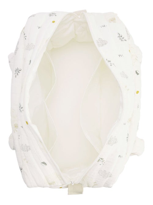 Sac à langer en gaze de coton et tapis de change Câlins - Kiabi