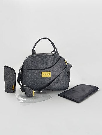 Sac à langer en tissu imprimé