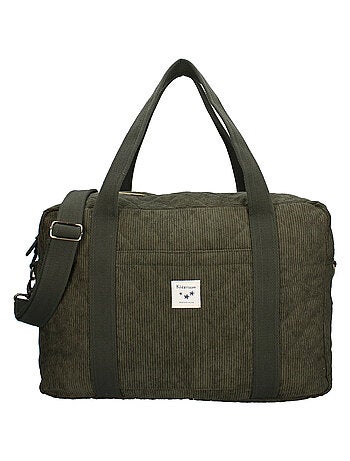 Sac à langer en velours avec matelas à langer, Milan Kidzroom