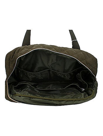 Sac à langer en velours avec matelas à langer, Milan Kidzroom