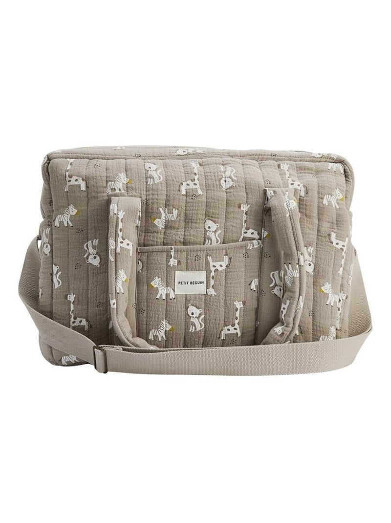 Sac à langer et tapis Baby Safari Ecru - Kiabi