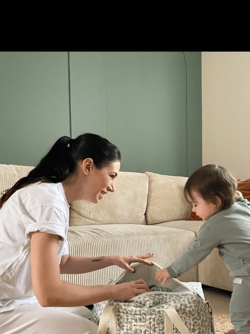 Sac à langer eucalyptus - Kiabi