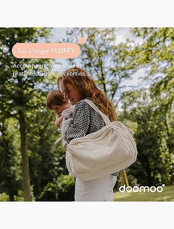Sac a langer fluffy corduroy 'doomoo'