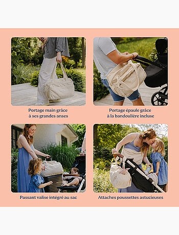 Sac a langer fluffy corduroy 'doomoo'