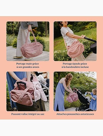 Sac a langer Fluffy Corduroy 'Doomoo'