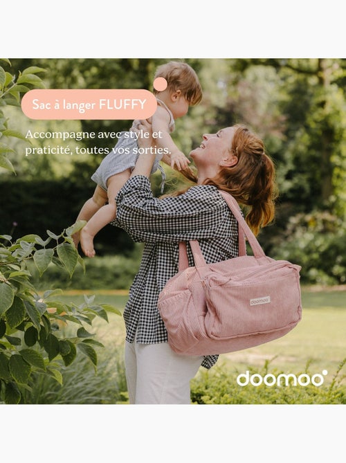 Sac a langer Fluffy Corduroy 'Doomoo' - Kiabi