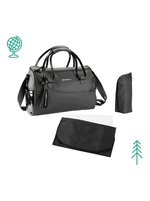 Sac à langer glossy avec matelas à langer inclus 'badabulle' - Kiabi