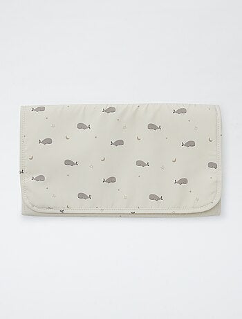 Sac à langer imprimé avec tapis inclus