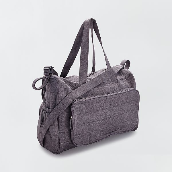 Sac A Langer Imprime Bebe Garcon Gris Kiabi 22 00