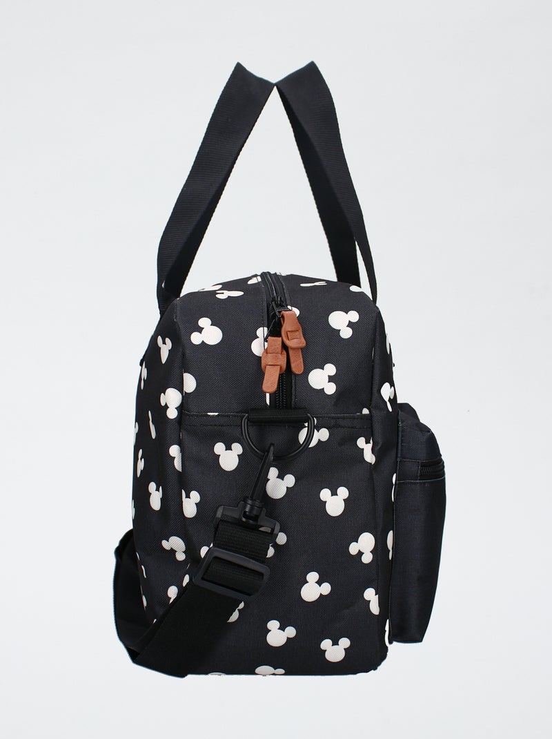 Sac à langer imprimé 'Mickey' Noir - Kiabi