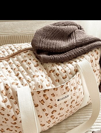 Sac à langer léopard