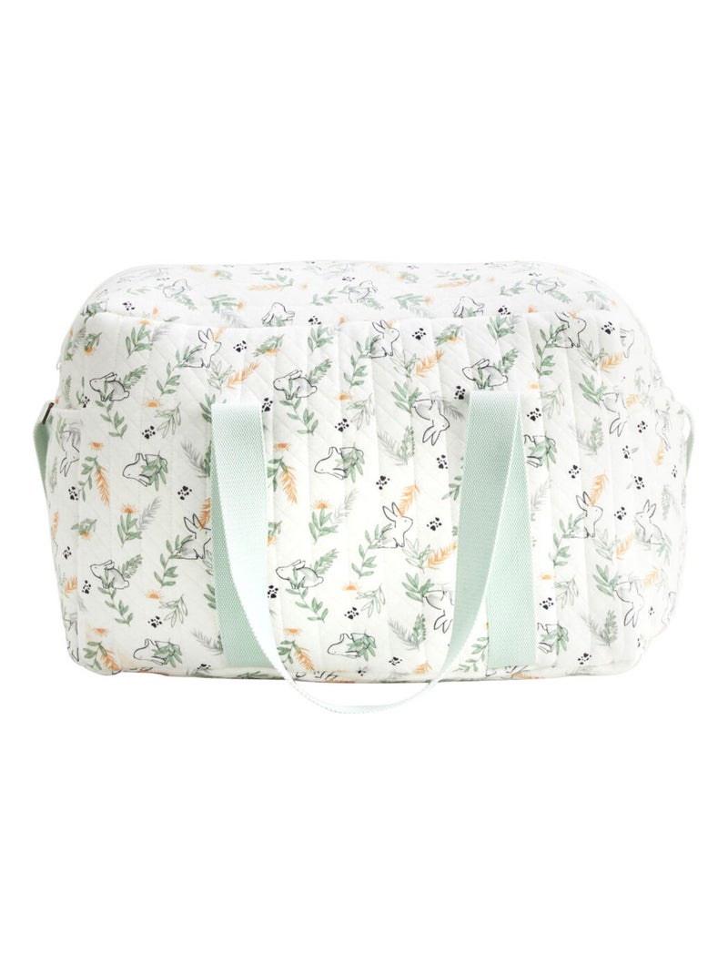 Sac à langer matelassé Frimousse Ecru - Kiabi