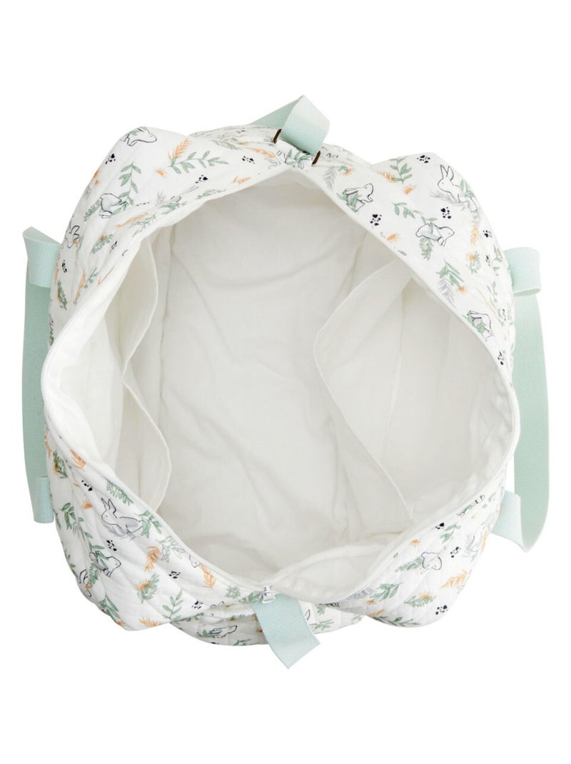 Sac à langer matelassé Frimousse Ecru - Kiabi