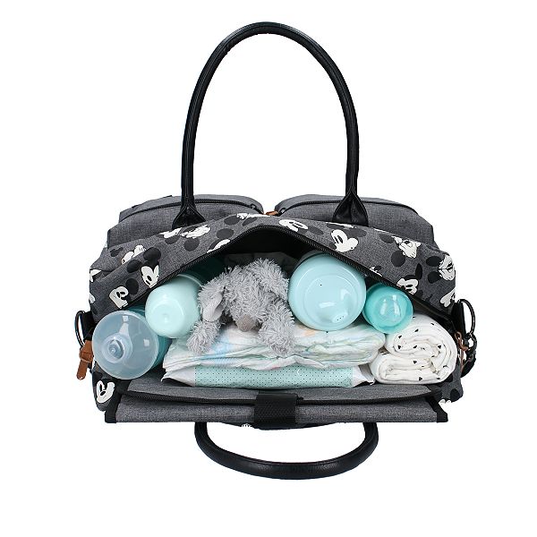 Sac A Langer Mickey Mouse Bebe Fille Gris Kiabi 54 00