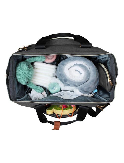 sac à dos de couche, sacs de couches pour bébé multifonction grande  capacité avec changement de poste sac pour bébé pour garçon fille voyage