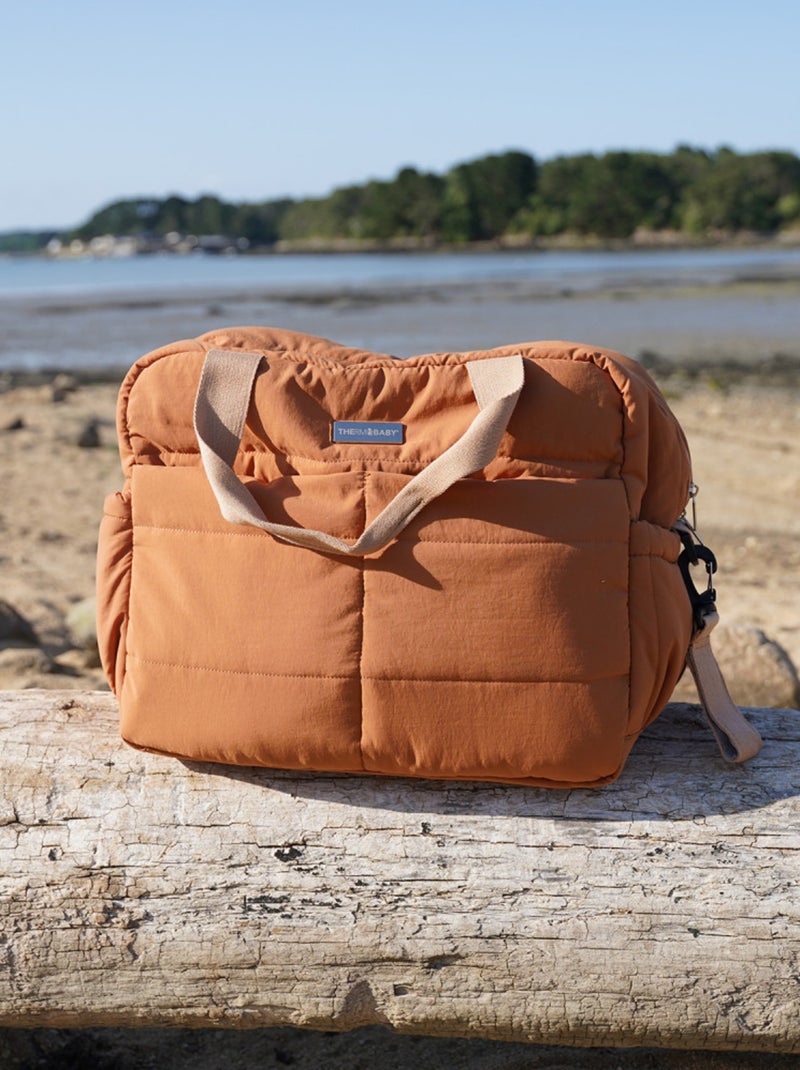 Sac à langer PLUMÉA Terracotta - Kiabi