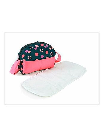 Sac à langer pour poussettes de poupées - Corail