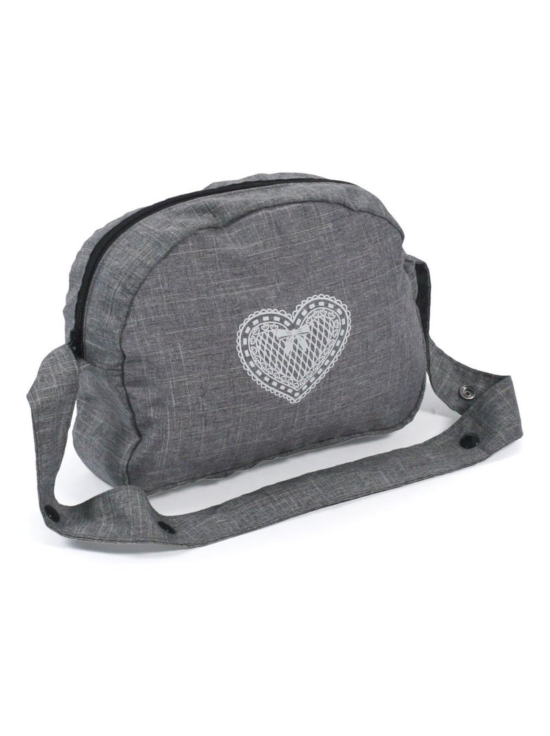 Sac à langer pour poussettes de poupées Jean gris Gris - Kiabi