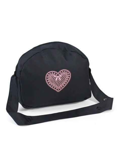 Sac à langer pour poussettes de poupées, Mélange anthracite - bleu foncé - rose - Kiabi