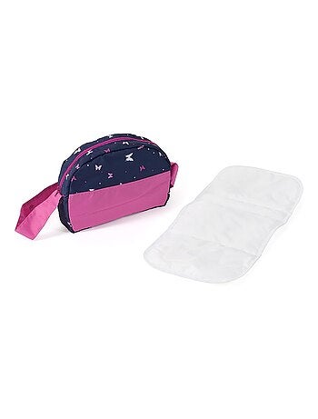 Sac à langer pour poussettes de poupées Papillon