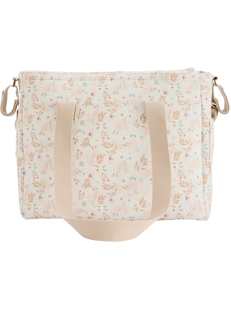Sac à langer Praline Ecru - Kiabi