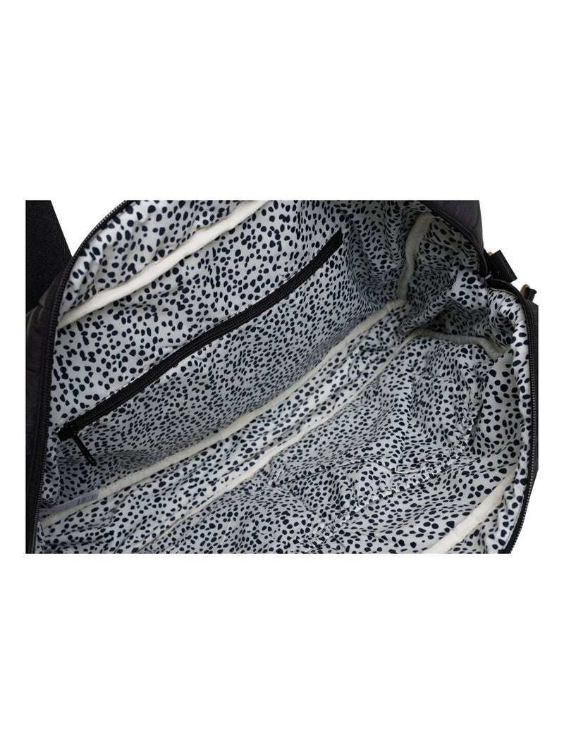 Sac à langer rembourré Moos Jollein Noir - Kiabi