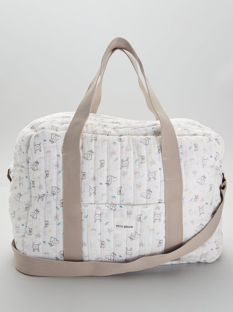 Sac à langer + tapis à langer Beige - Kiabi