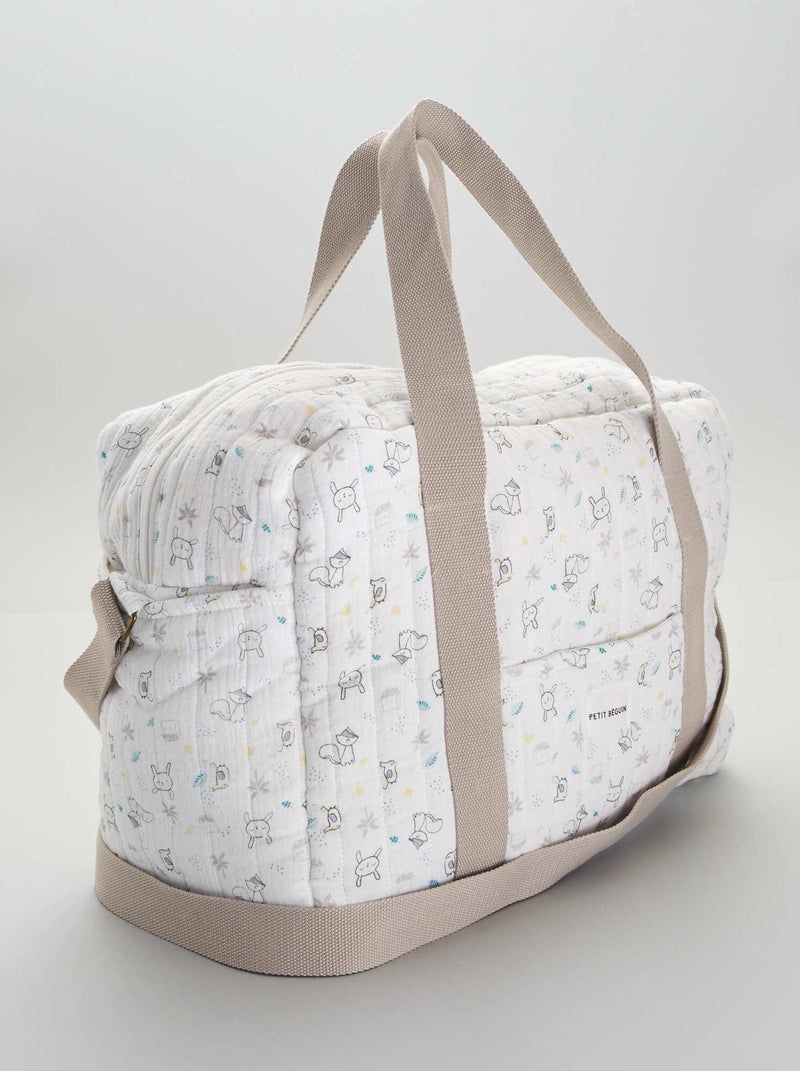 Sac à langer + tapis à langer Beige - Kiabi
