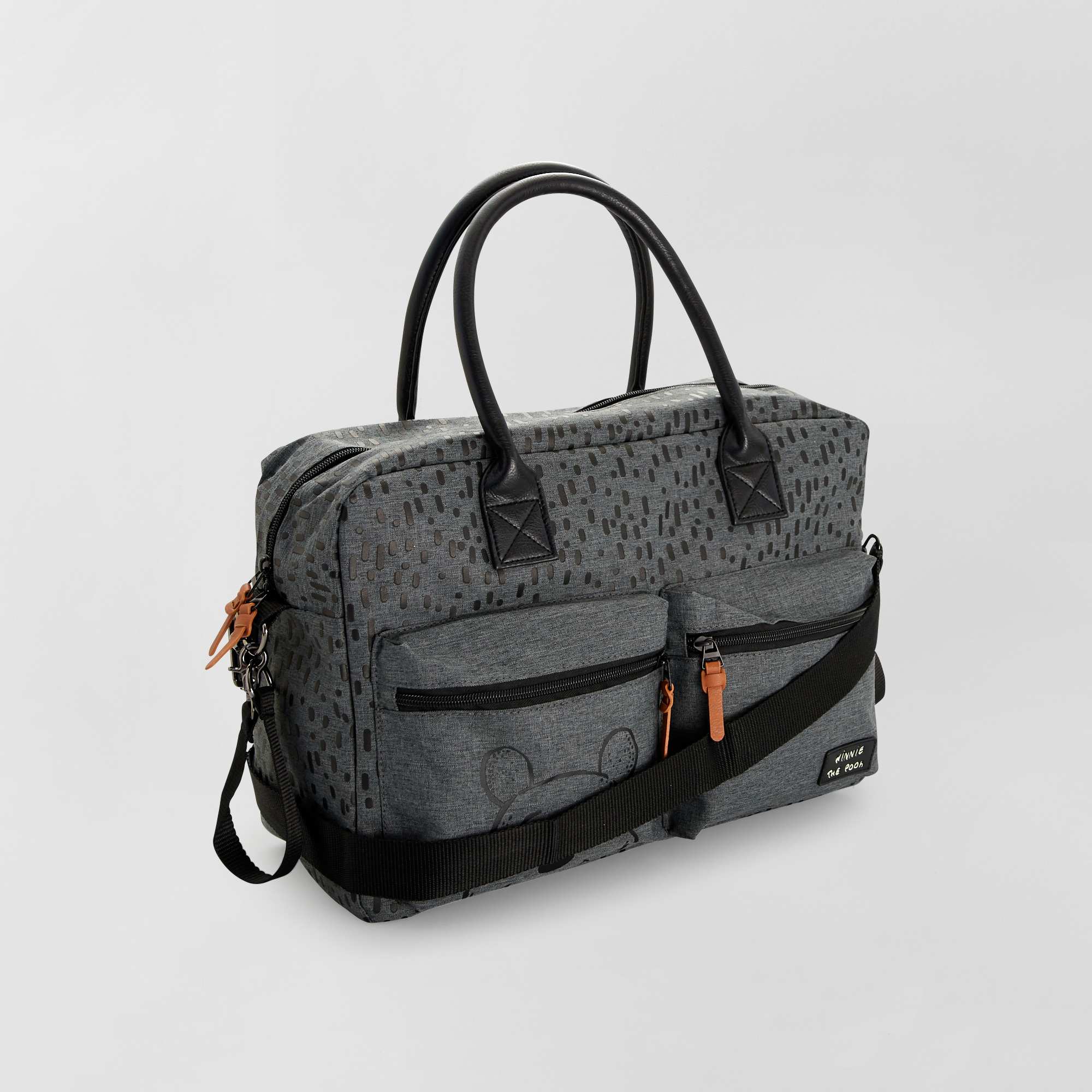 Sac à langer 'Winnie l'Ourson' bébé fille - gris foncé - Kiabi - 54,00€