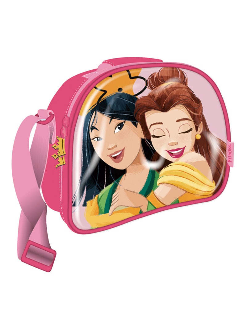 Sac à Lunch Isotherme 3D - Disney Princesses - 26x21x11 cm Rose - Kiabi