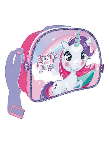 Sac à Lunch Isotherme 3D - Licorne - 26x21x11 cm